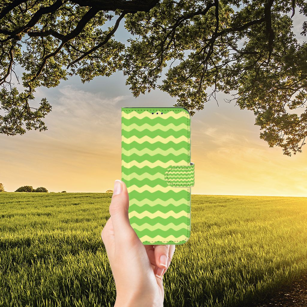 OnePlus Nord CE 2 Telefoon Hoesje Waves Green
