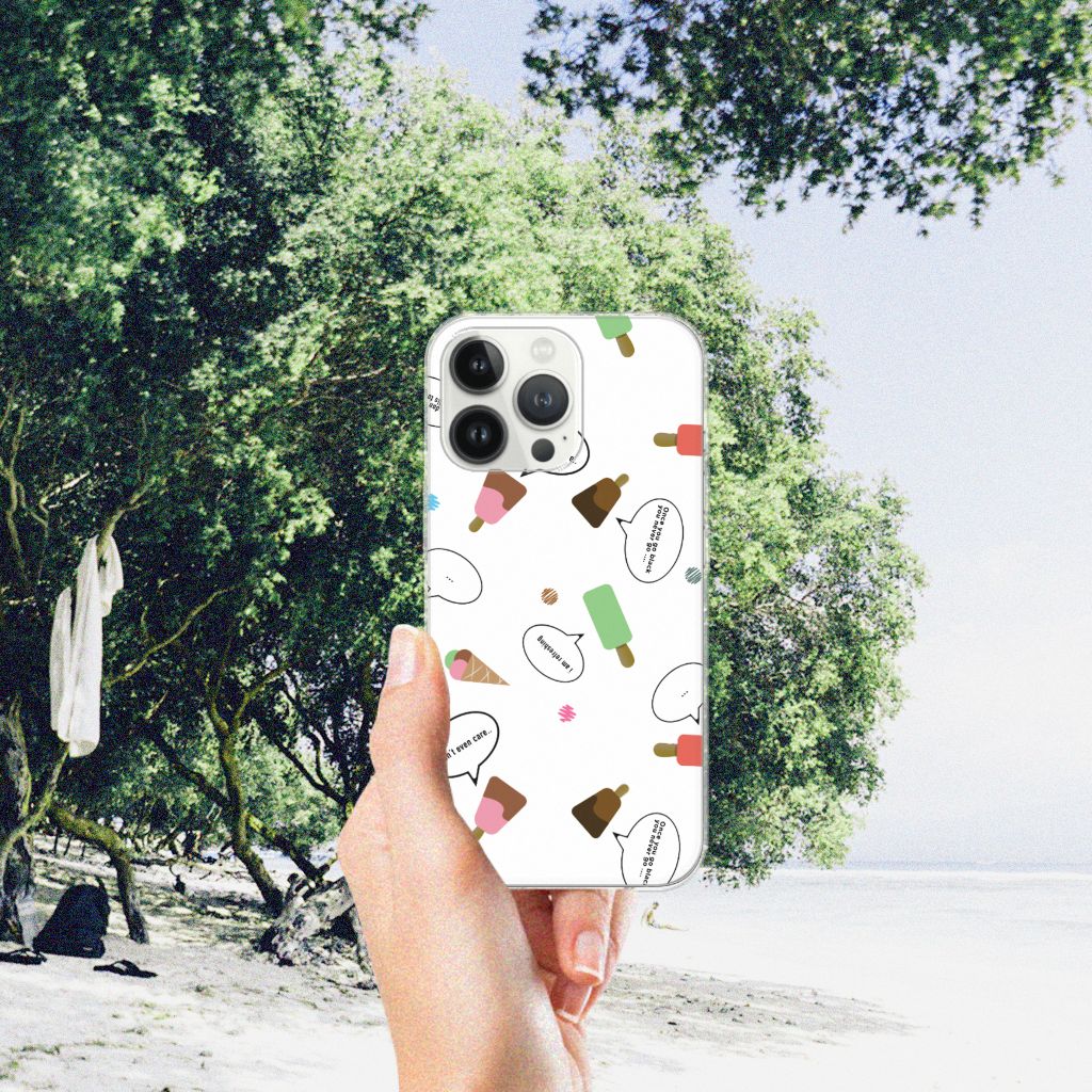 iPhone 13 Pro Max Siliconen Case IJsjes B2C Telecom