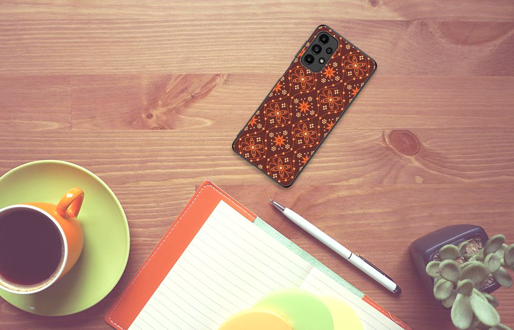 Samsung Galaxy A13 4G Back Case Batik Brown B2C Telecom