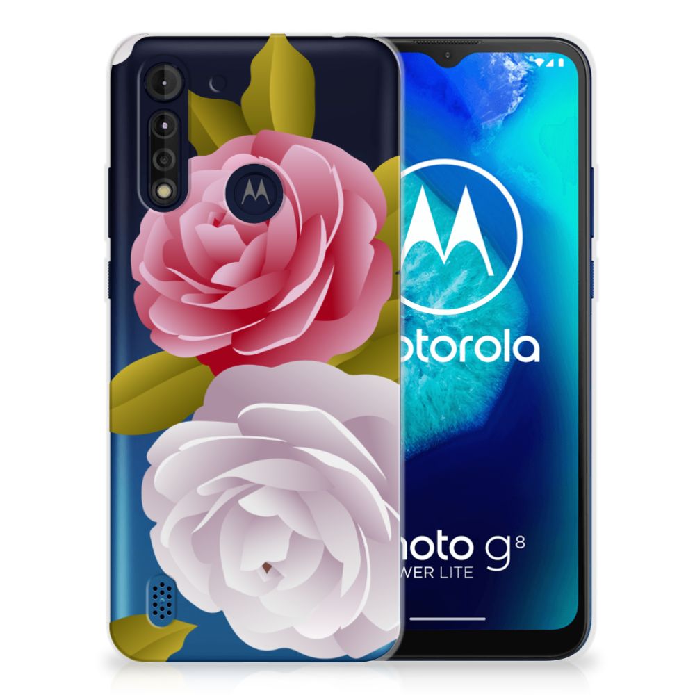 Motorola Moto G8 Power Lite TPU Case Roses B2C Telecom