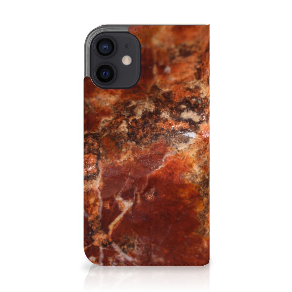 iPhone 12 Mini Standcase Marmer Bruin - B2C Telecom