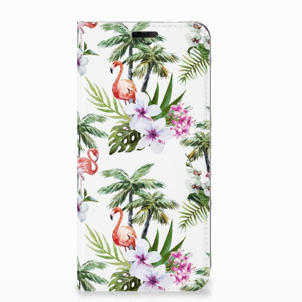 Nokia 7.1 (2018) Hoesje maken Flamingo Palms