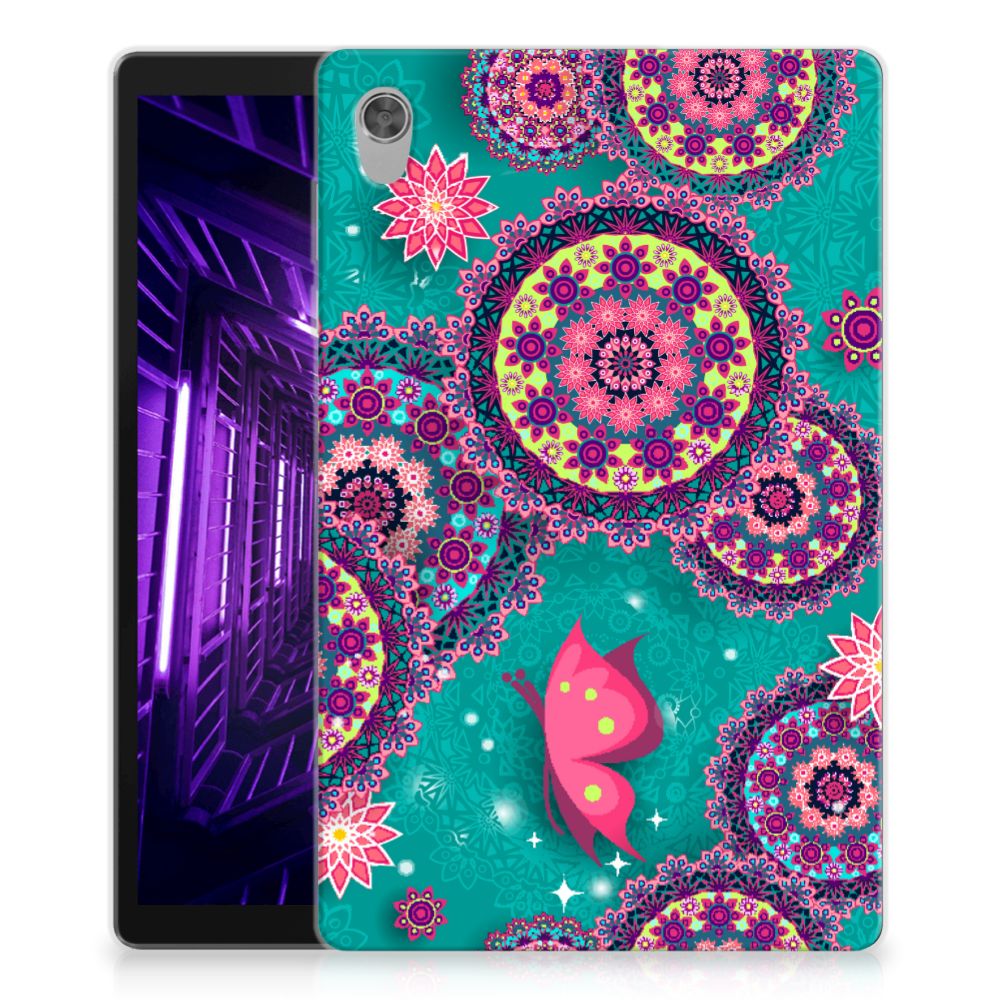 Lenovo Tab M10 HD (2de generatie) Tablethoes Cirkels en Vlinders - B2C Telecom