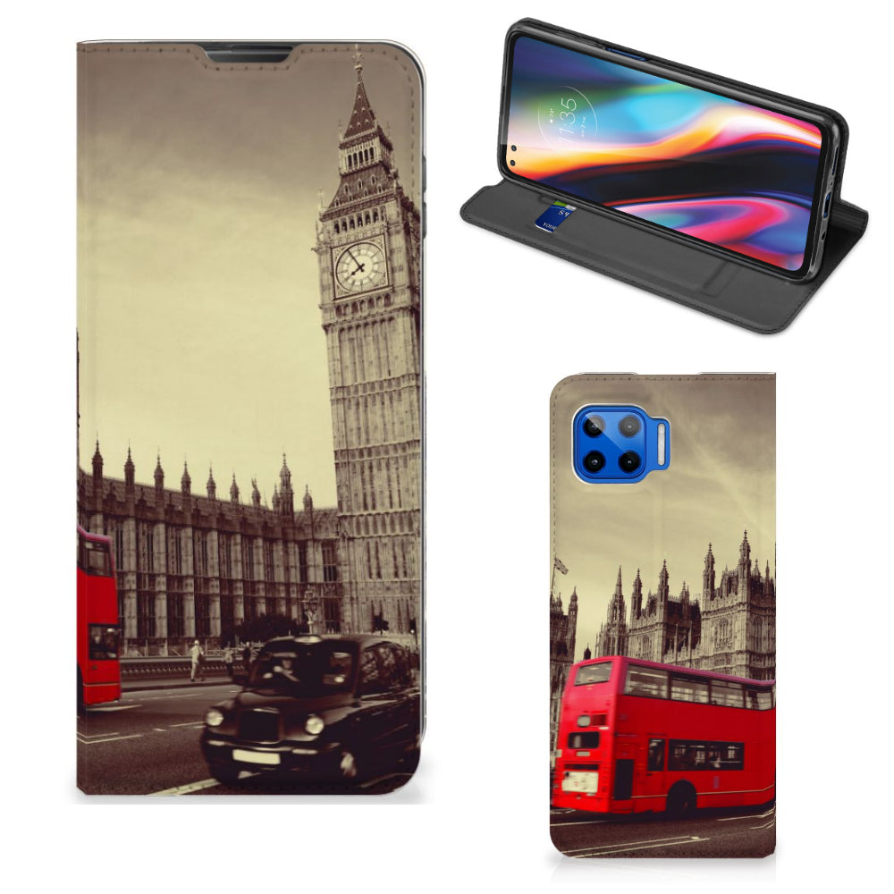 Motorola Moto G 5G Plus Book Cover Londen