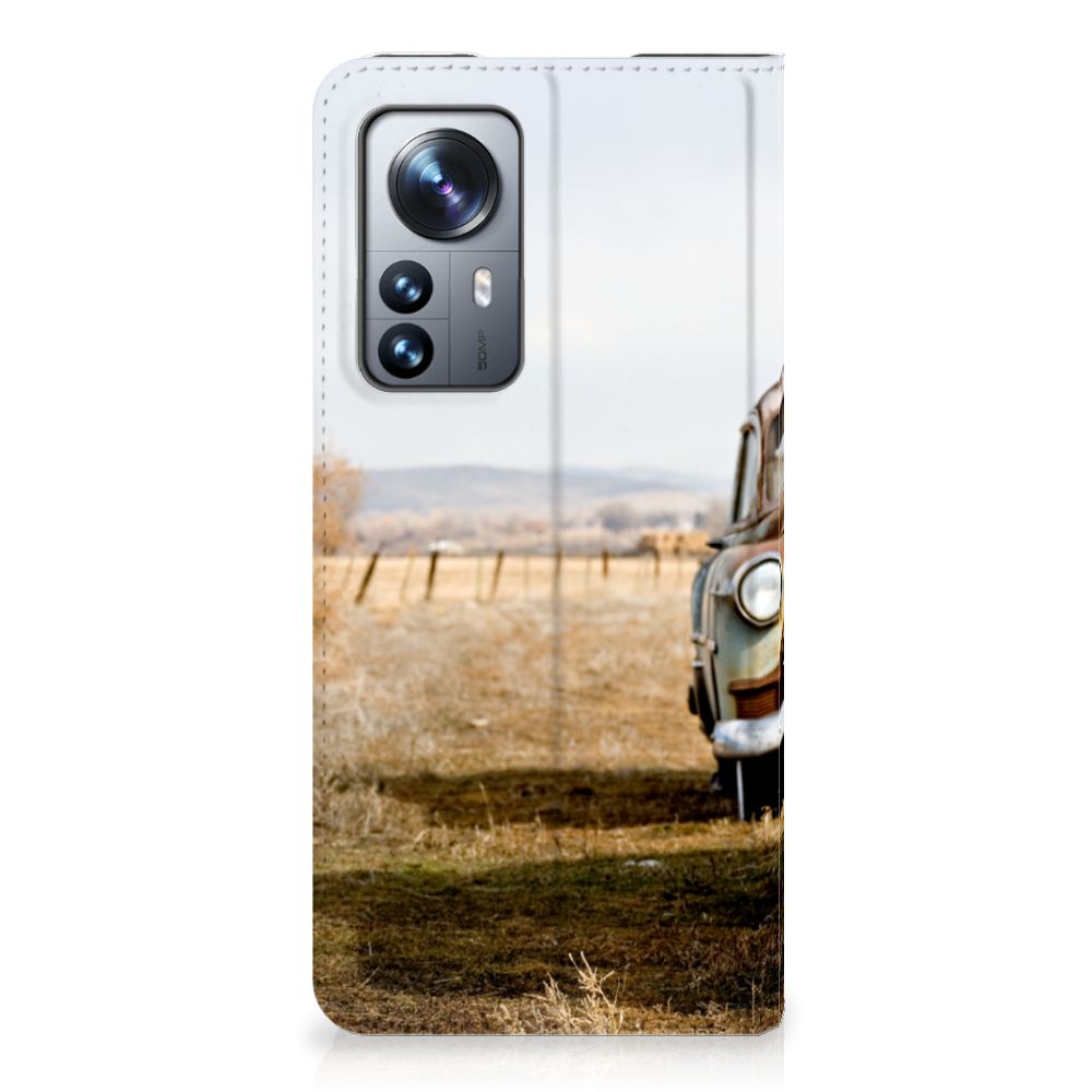 Xiaomi 12 Pro Stand Case Vintage Auto - B2C Telecom