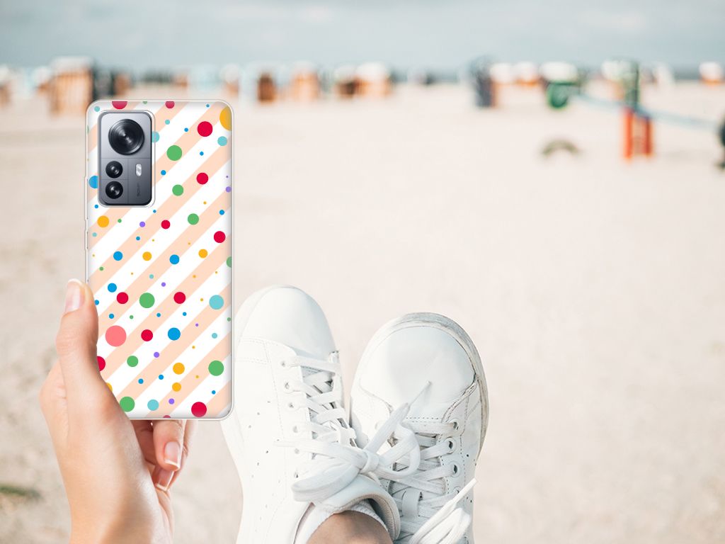 Xiaomi 12 Pro TPU bumper Dots B2C Telecom