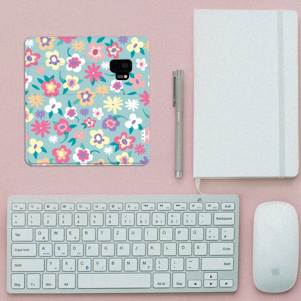 Samsung Galaxy S9 Smart Cover Flower Power