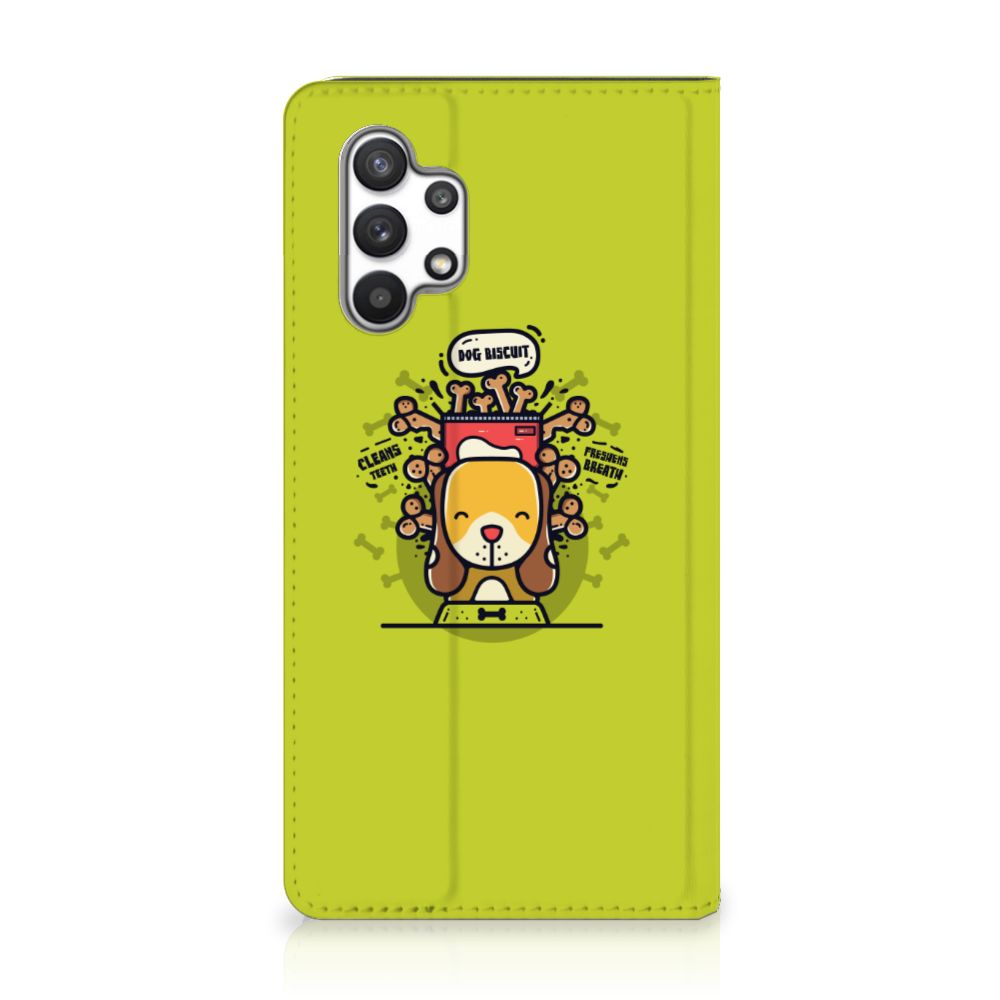 Samsung Galaxy A32 4G | A32 5G Enterprise Editie Magnet Case Doggy Biscuit - B2C Telecom