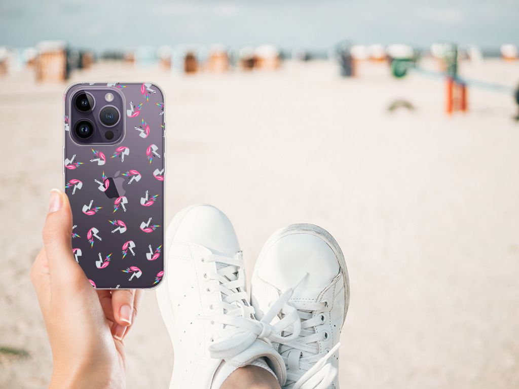 TPU bumper voor Apple iPhone 14 Pro Unicorns B2C Telecom