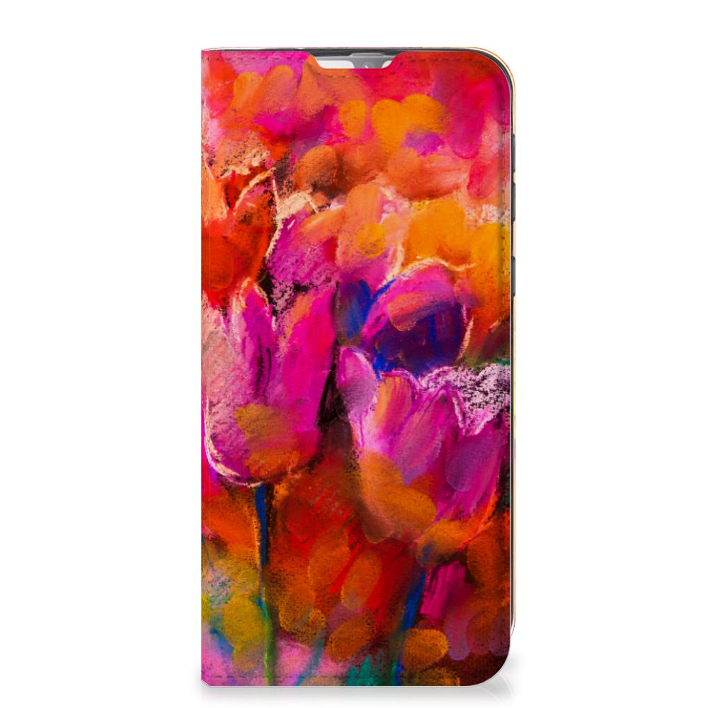 Bookcase Samsung Galaxy M31 Tulips - B2C Telecom