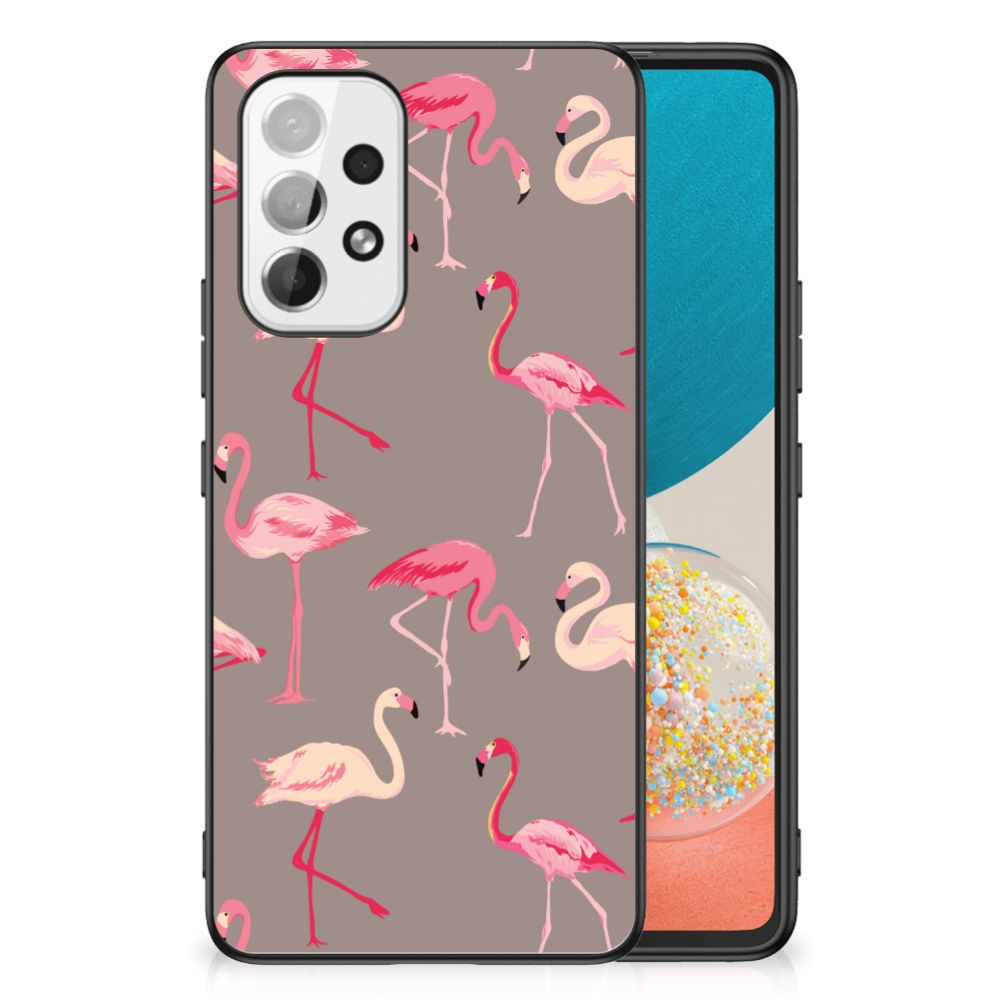Samsung Galaxy A53 Dierenprint Telefoonhoesje Flamingo