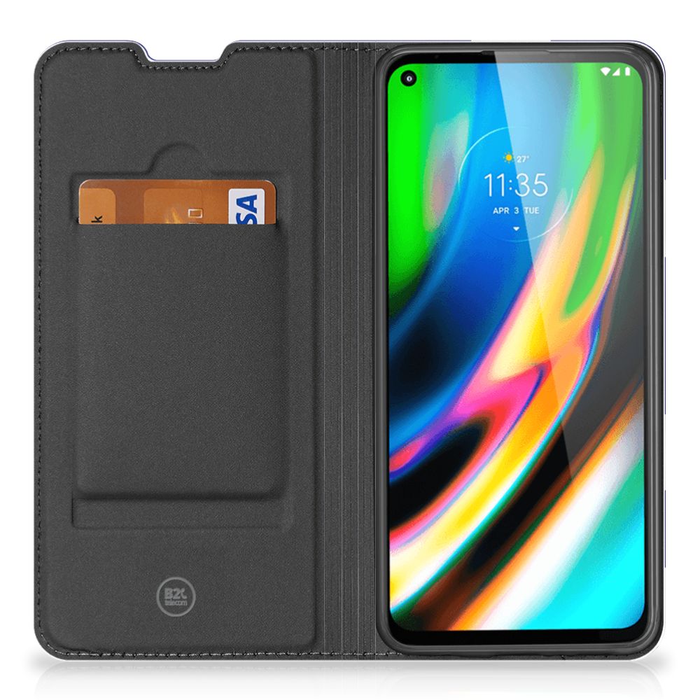 Motorola Moto G9 Plus Standcase Griekenland - B2C Telecom