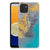 Samsung Galaxy A03 TPU Siliconen Hoesje Marble Blue Gold B2C Telecom