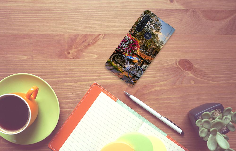 Motorola Moto G Pro Book Cover Amsterdamse Grachten - B2C Telecom