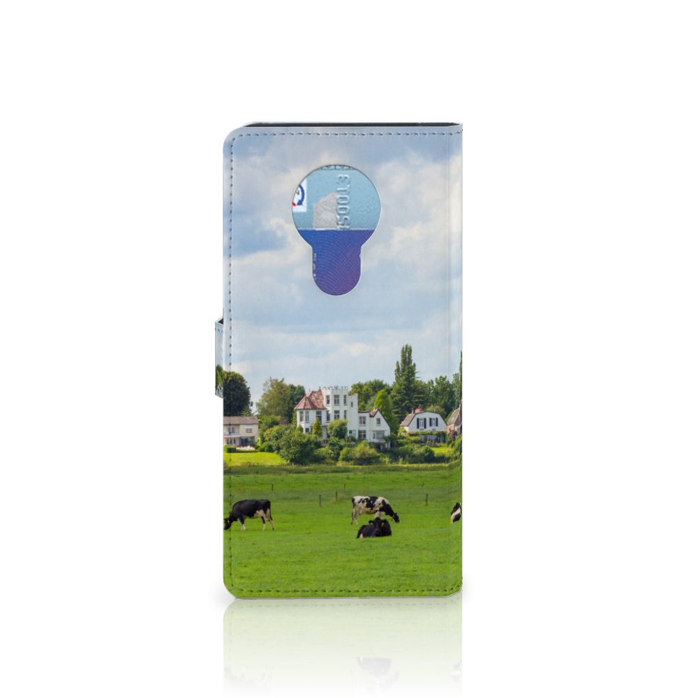 Nokia 5.3 Telefoonhoesje met Pasjes Koeien