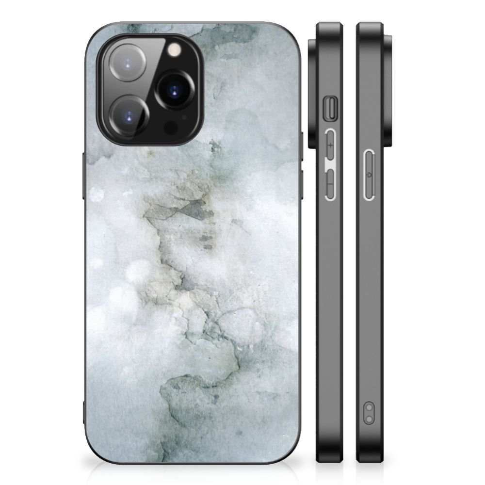 Kleurrijke Telefoonhoesje iPhone 14 Pro Max Painting Grey