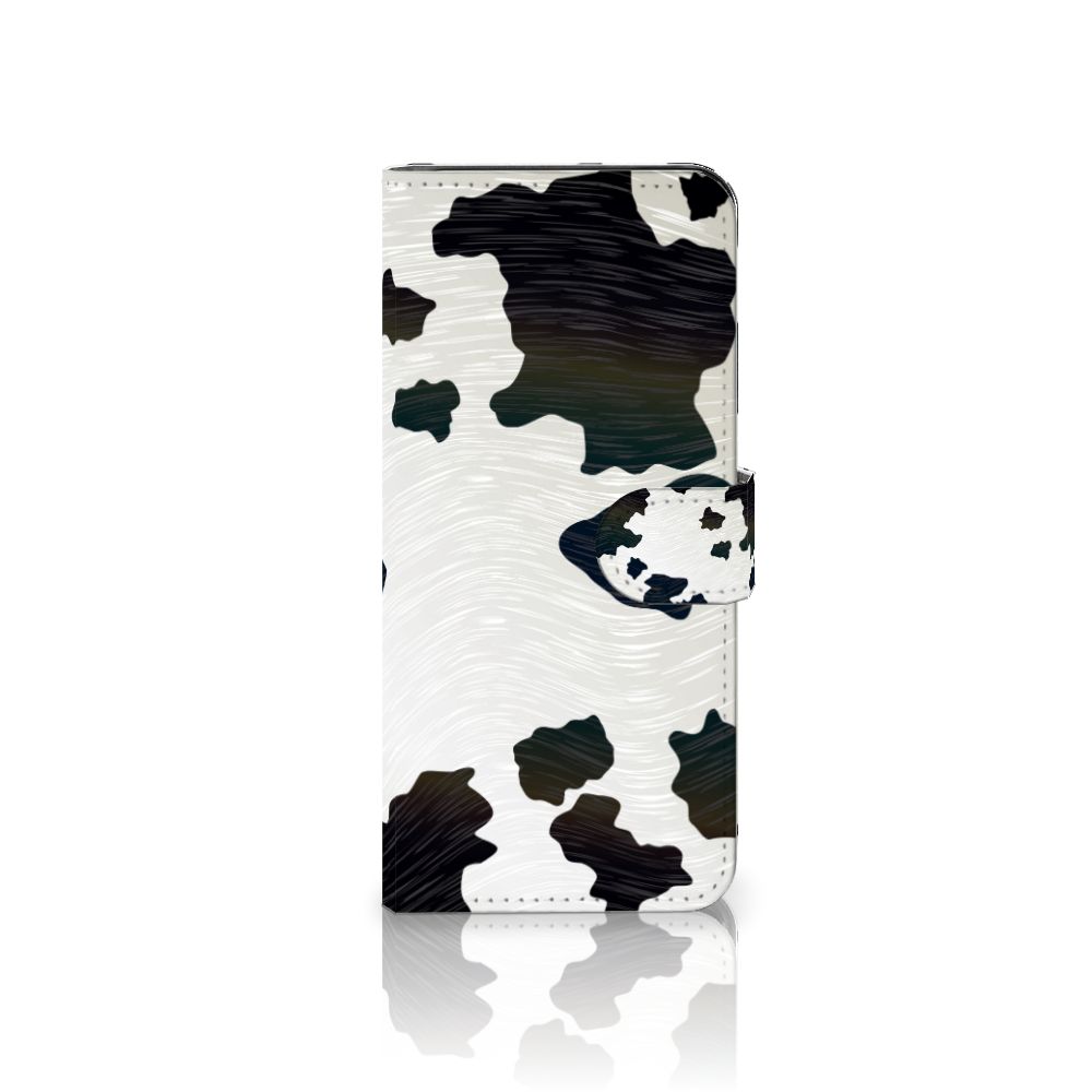 Motorola Moto G32 Telefoonhoesje met Pasjes Koeienvlekken