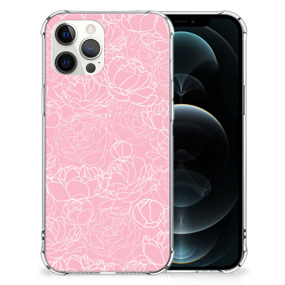 iPhone 12 Pro Max Case White Flowers B2C Telecom