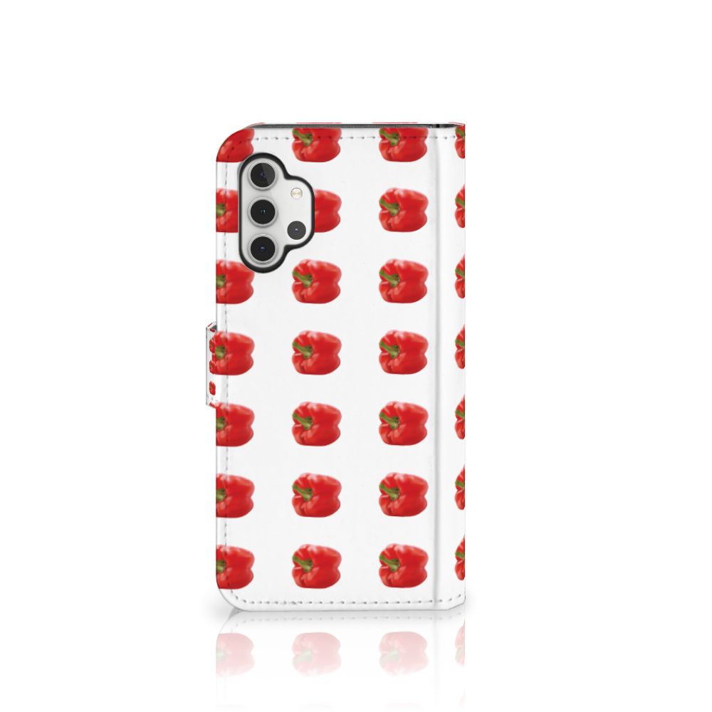 Samsung Galaxy A32 4G Book Cover Paprika Red