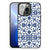 iPhone 13 Pro Max Bloemen Hoesje Flower Blue