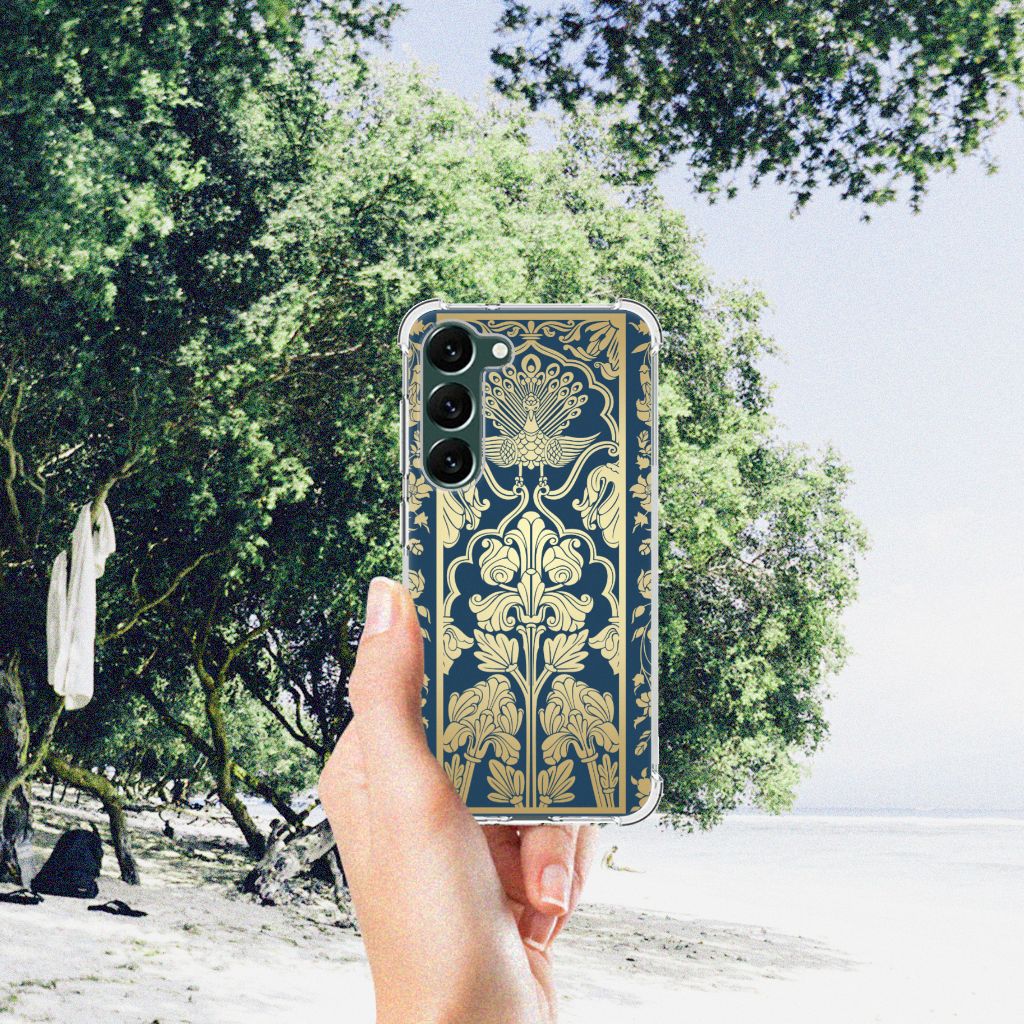 Samsung Galaxy S23 Plus Case Beige Flowers B2C Telecom