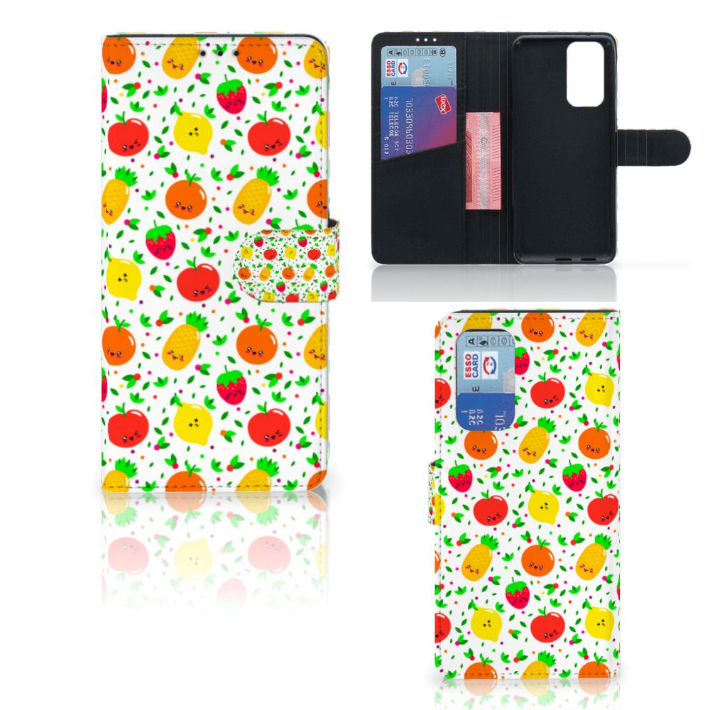 OnePlus 9 Pro Book Cover Fruits