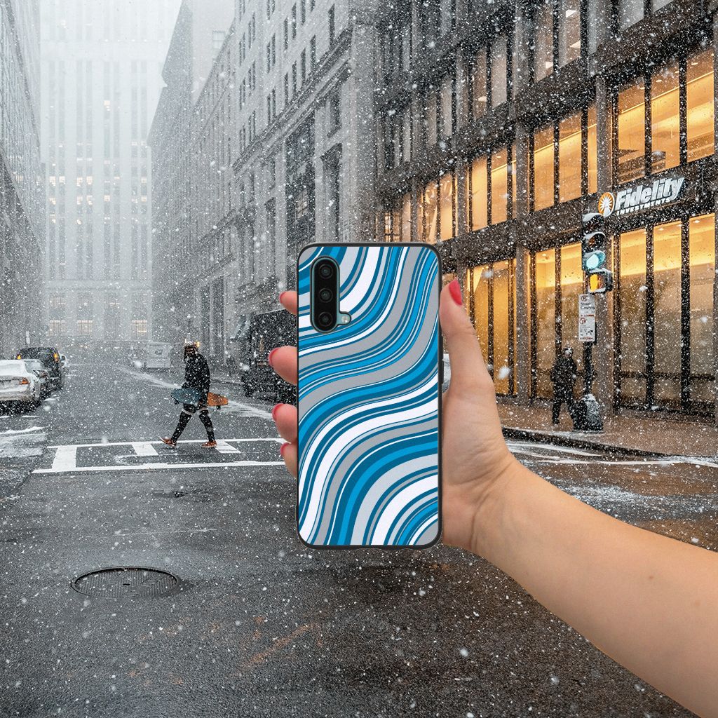 OnePlus Nord CE 5G Back Case Waves Blue B2C Telecom