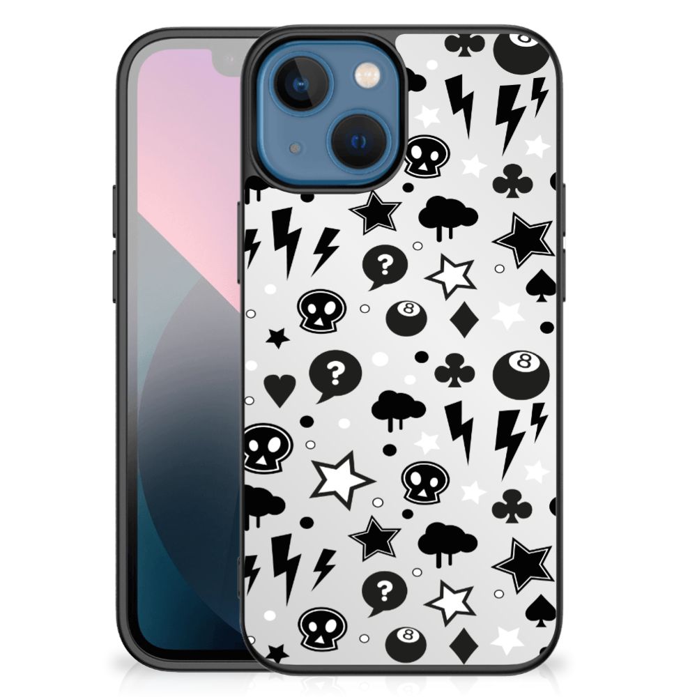 Telefoonhoesje Apple iPhone 13 mini Silver Punk