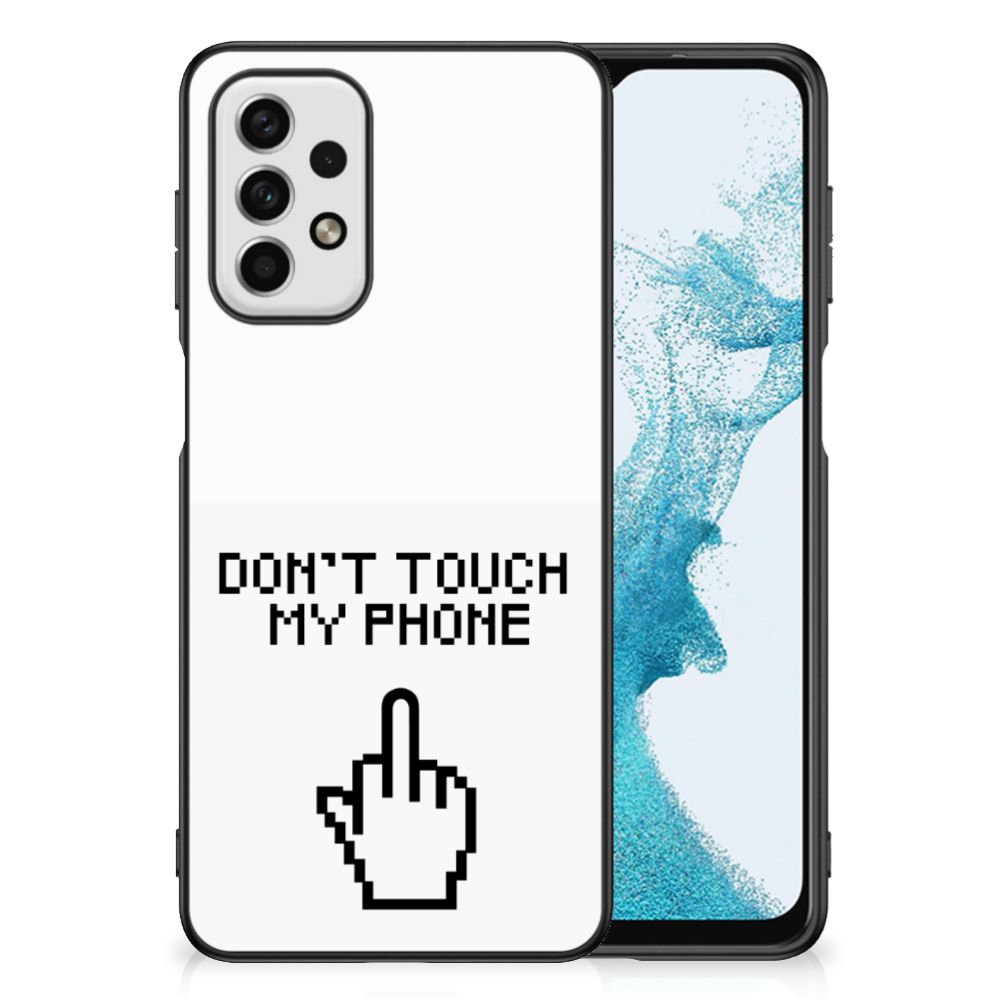 Samsung Galaxy A23 Telefoon Hoesje Finger Don't Touch My Phone B2C Telecom