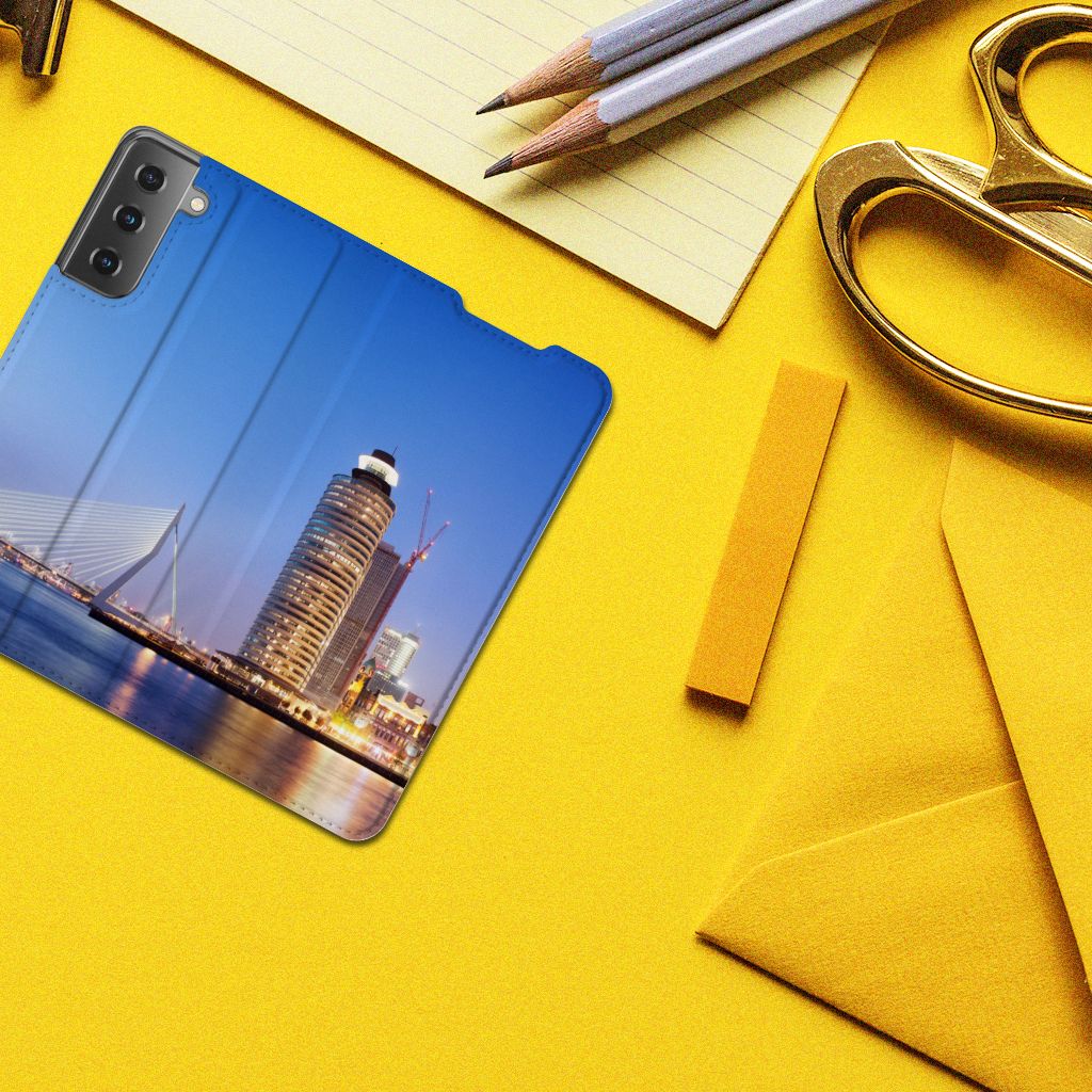 Samsung Galaxy S21 Book Cover Rotterdam - B2C Telecom
