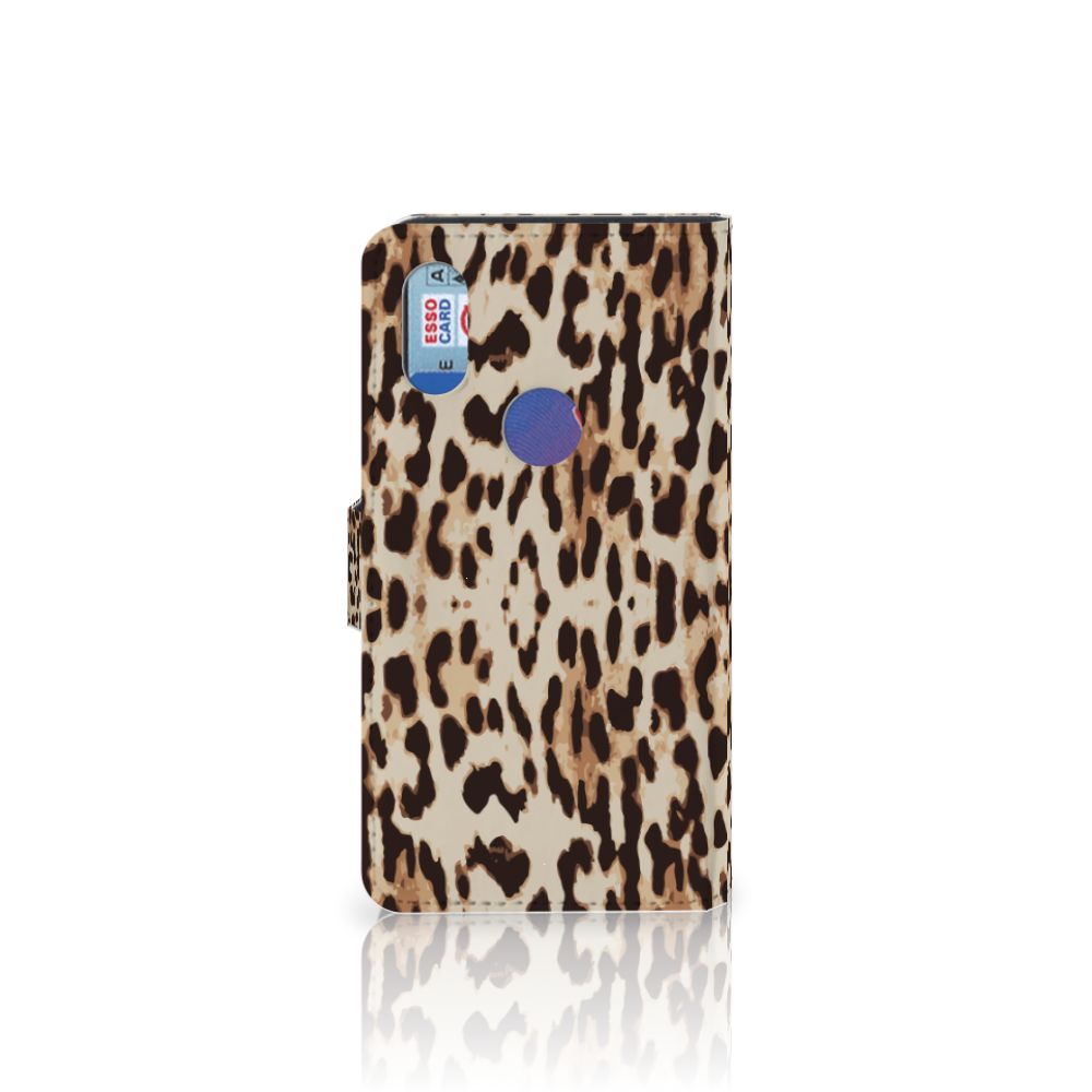 Xiaomi Mi Mix 2s Telefoonhoesje met Pasjes Leopard