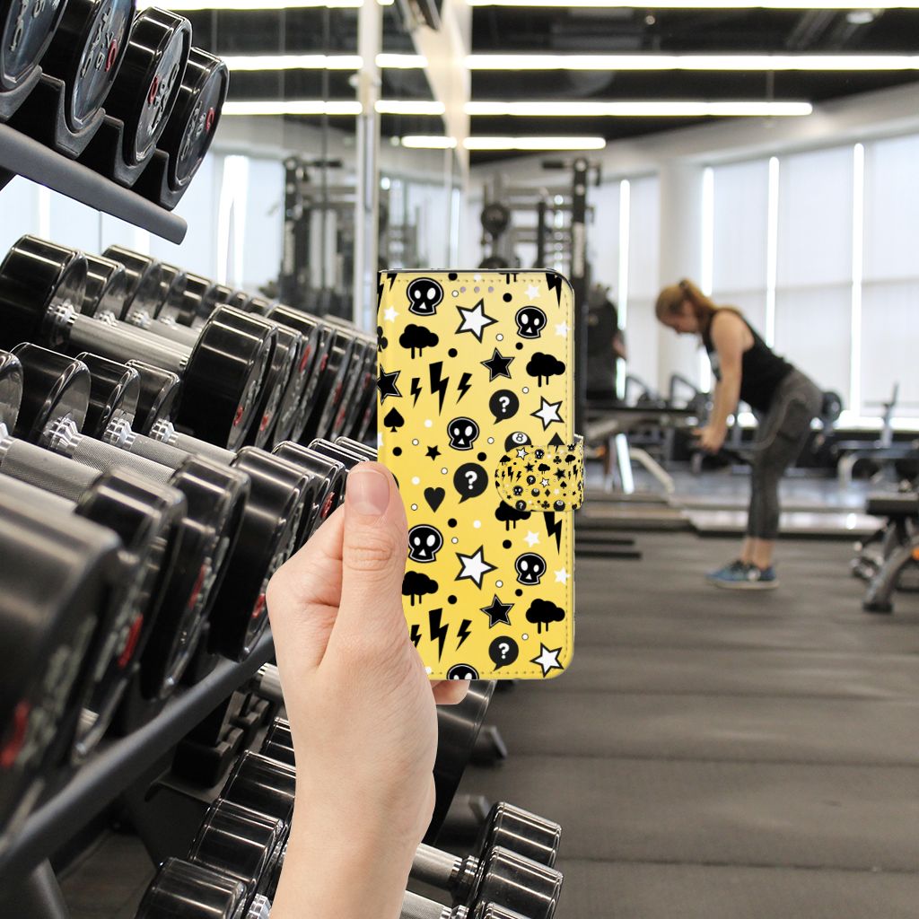 Telefoonhoesje met Naam OnePlus Nord CE 5G Punk Geel