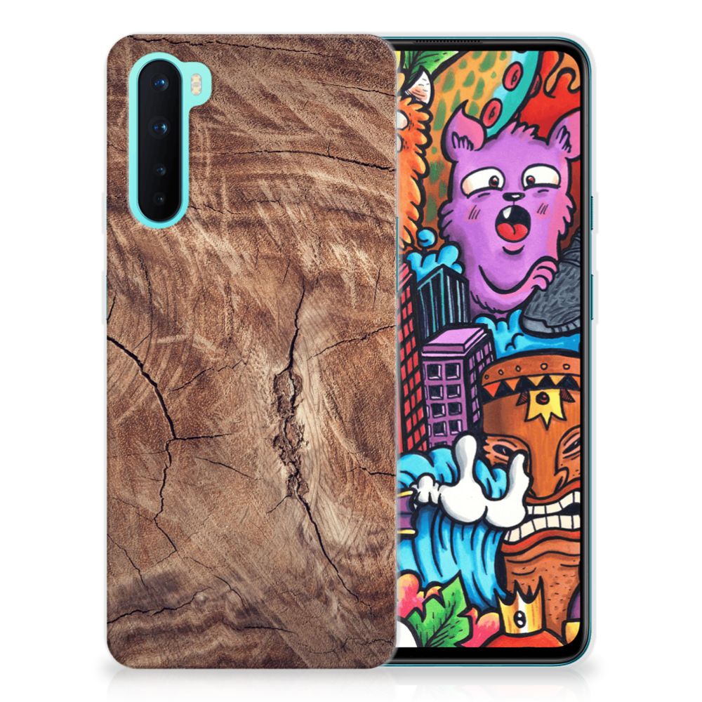 OnePlus Nord Bumper Hoesje Tree Trunk