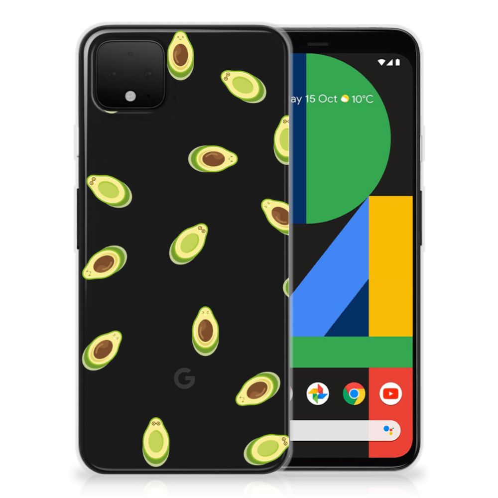 Google Pixel 4 XL Siliconen Case Avocado