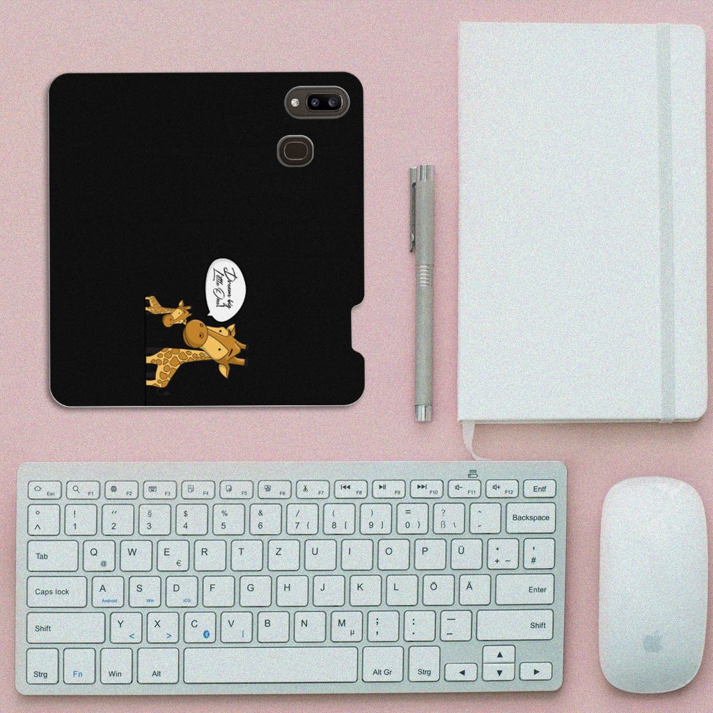 Samsung Galaxy A30 Magnet Case Giraffe