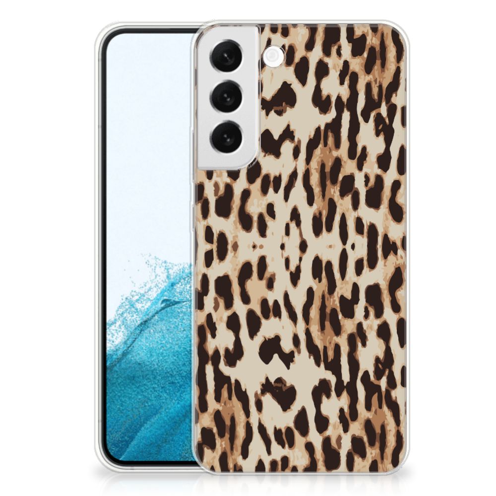 Samsung Galaxy S22 Plus TPU Hoesje Leopard