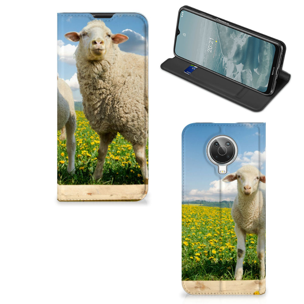 Nokia G10 | G20 Hoesje maken Schaap en Lammetje