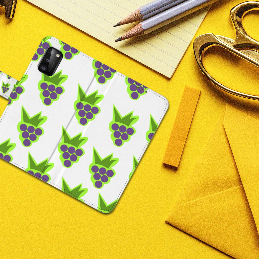 Samsung Galaxy A41 Book Cover Druiven