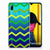 Huawei P Smart 2019 TPU bumper Zigzag Groen