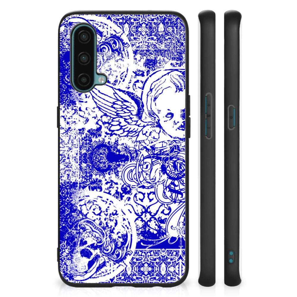 Telefoonhoesje OnePlus Nord CE 5G Angel Skull Blauw B2C Telecom