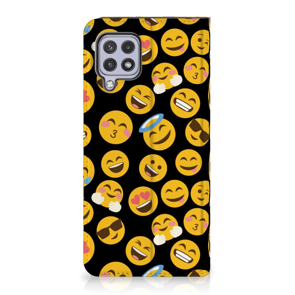 Samsung Galaxy A22 4G | M22 Hoesje met Magneet Emoji - B2C Telecom