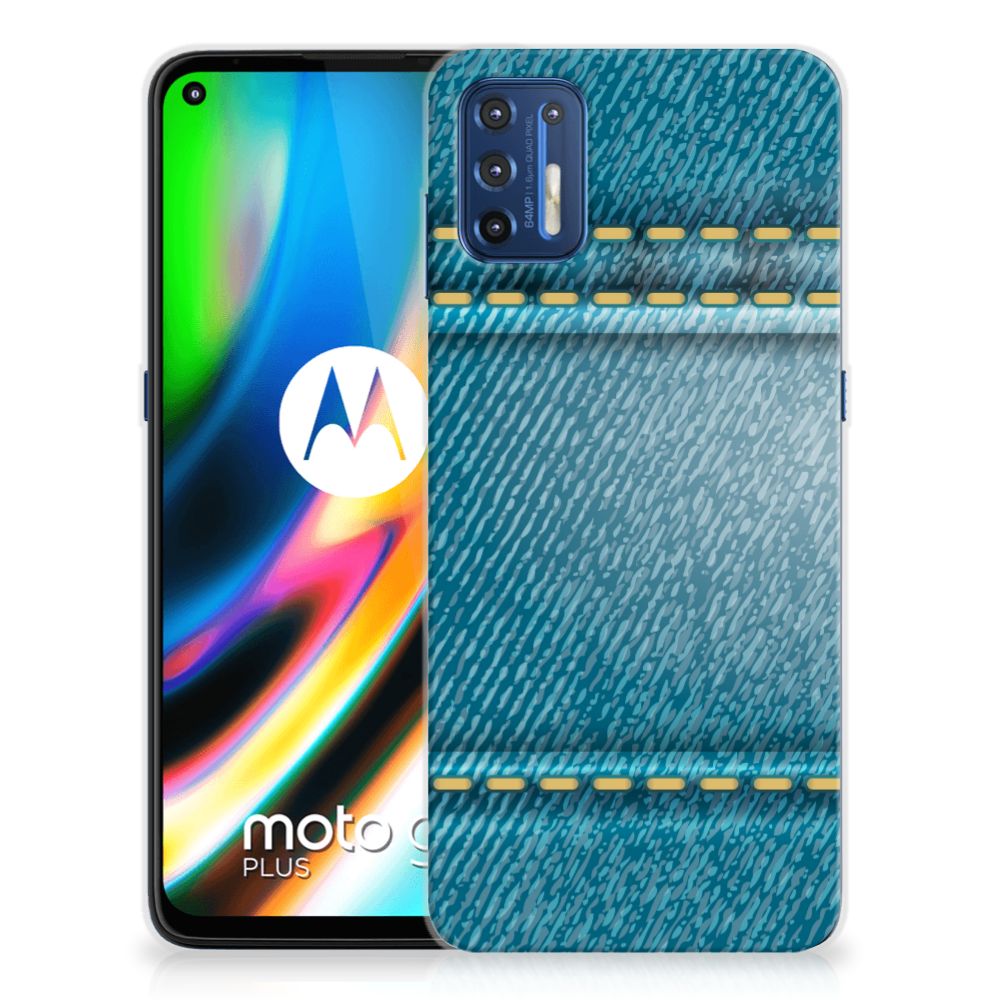 Motorola Moto G9 Plus Silicone Back Cover Jeans B2C Telecom