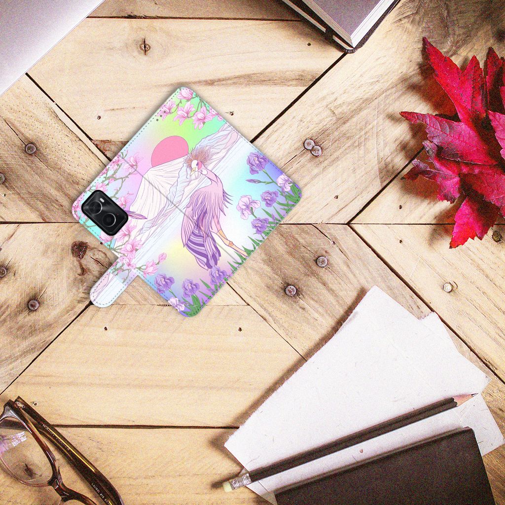 OPPO A76 | A96 Telefoonhoesje met Pasjes Bird