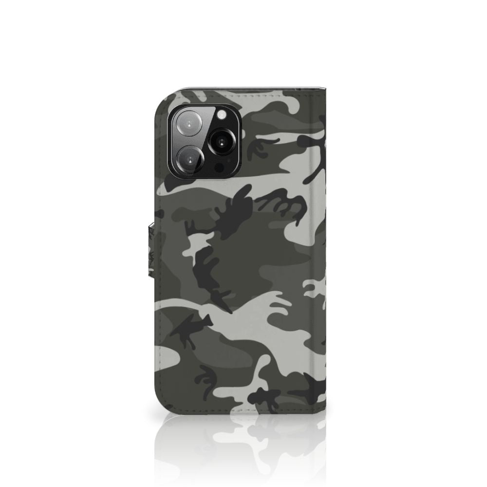 iPhone 13 Pro Max Telefoon Hoesje Army Light