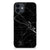 iPhone 12 Pro | 12 (6.1") Gripcase Marmer Zwart - Origineel Cadeau Vader