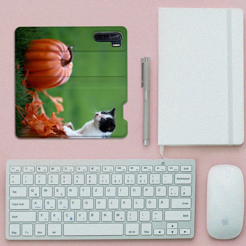 OPPO Reno3 | A91 Hoesje maken Kitten - B2C Telecom
