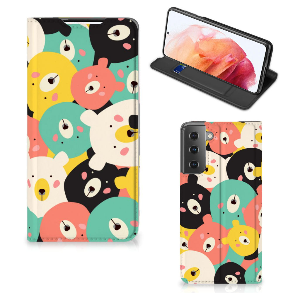 Samsung Galaxy S21 Magnet Case Bears