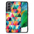 Samsung Galaxy S21FE Back Case Geruit