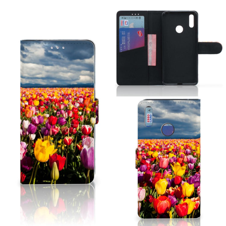 Huawei Y7 (2019) Hoesje Tulpen