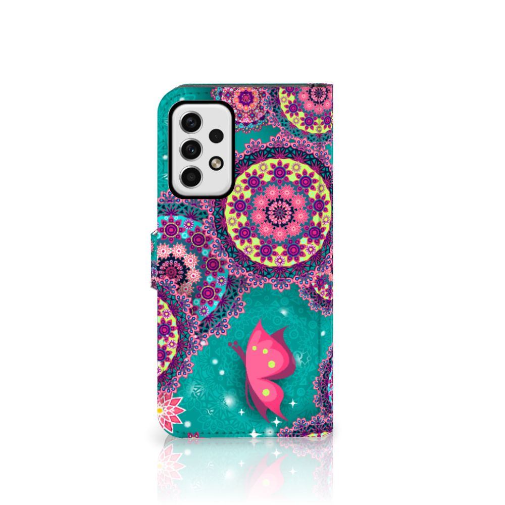 Samsung Galaxy A23 Hoesje Cirkels en Vlinders